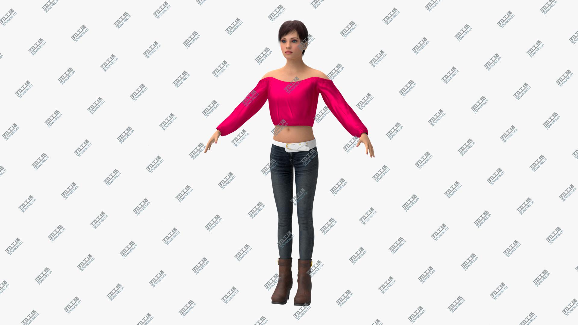 images/goods_img/202105074/3D Female Character Lauren/1.jpg